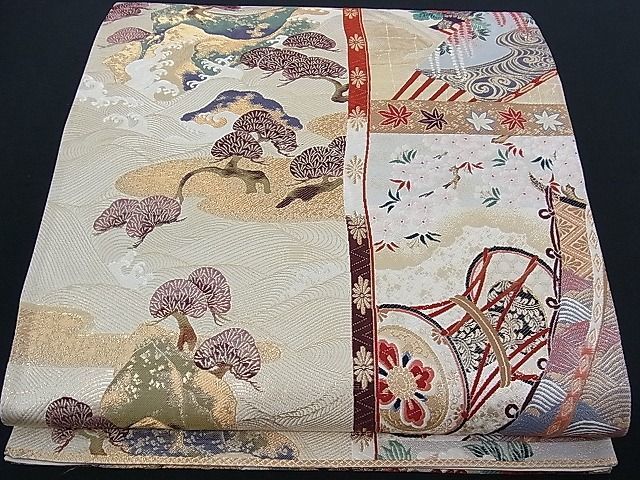 平和屋着物□「美しいキモノ」お馴染みのメーカー となみ織物 となみ帯