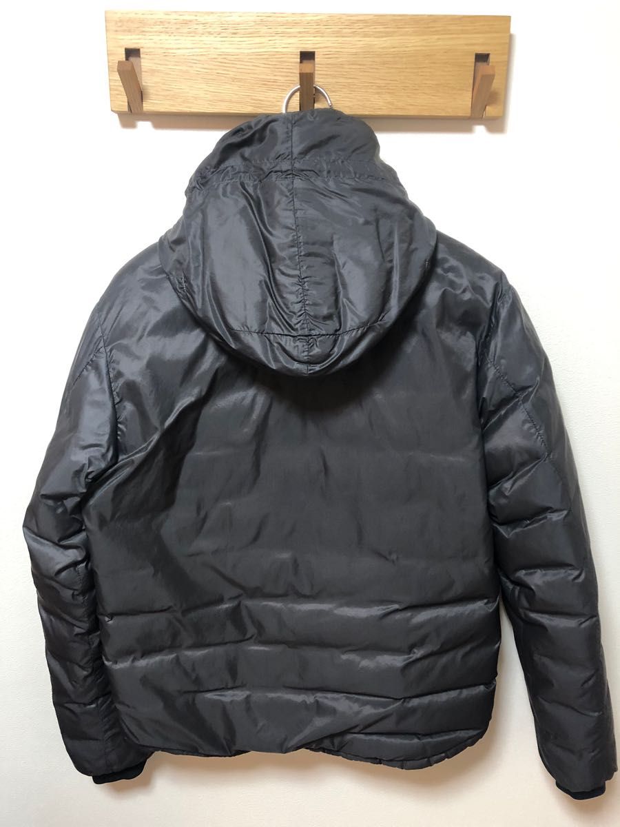 CANADA GOOSE カナダグース ロッジフーディ ー ダウン メンズ M ブラック カナダグース ロッジフーディー 5078MA