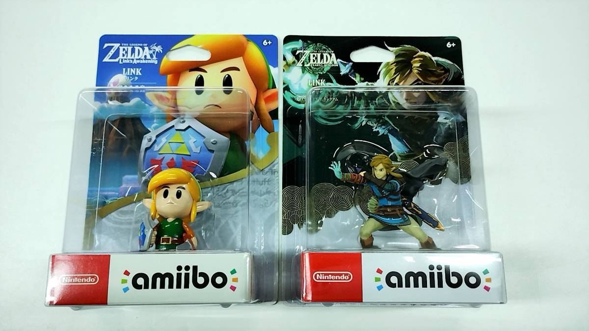 ●未使用 未開封 2点セット●amiibo リンク ティアーズオブザキングダム 夢を見る島　ゼルダの伝説シリーズ　アミーボ