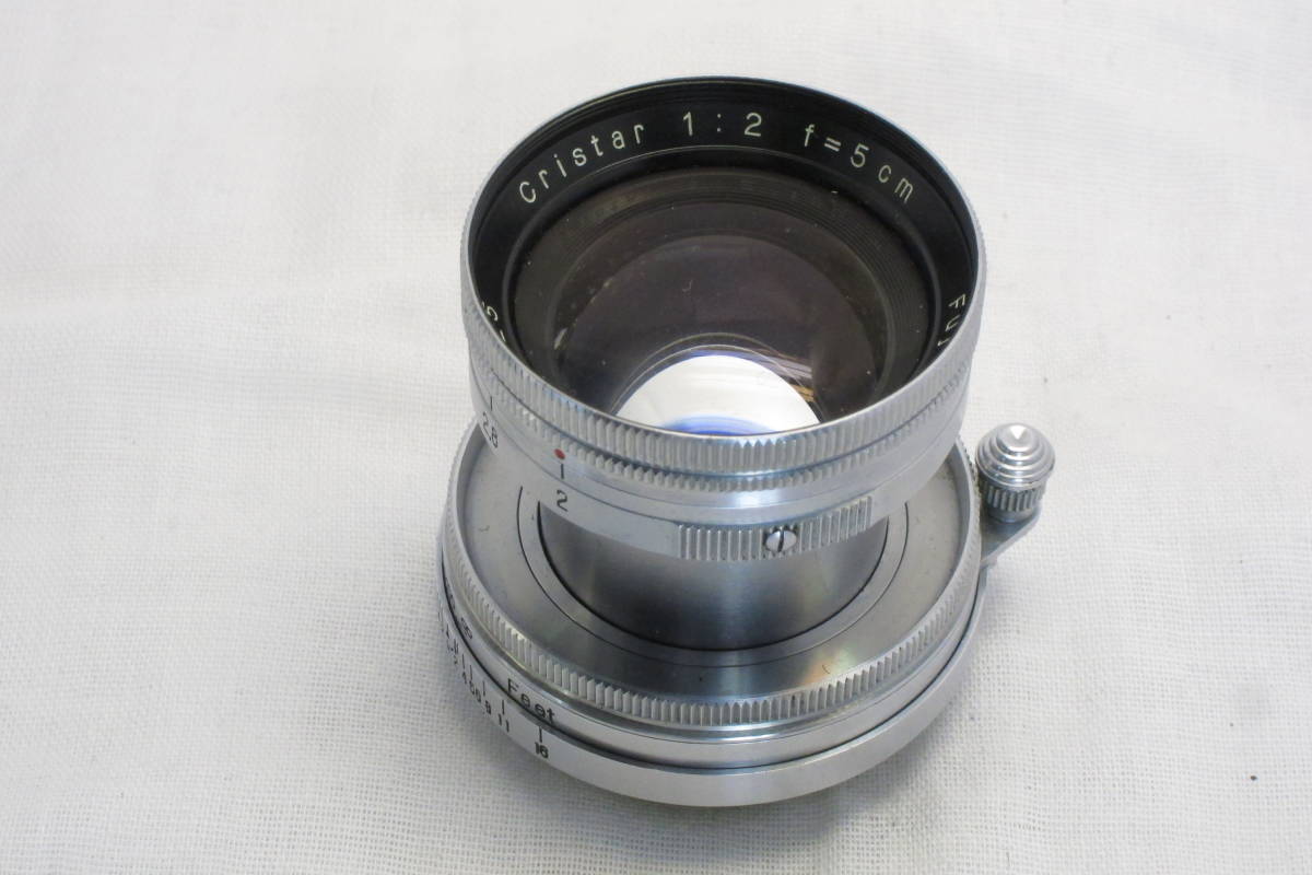 希少 Cristar 1:2 f=5cm Fuji photo film co ライカＬマウント クリスター