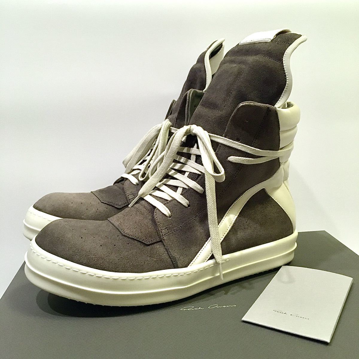 41 新品正規品定価15.5万円Rick Owens GEOBASKET リックオウエンスジオ