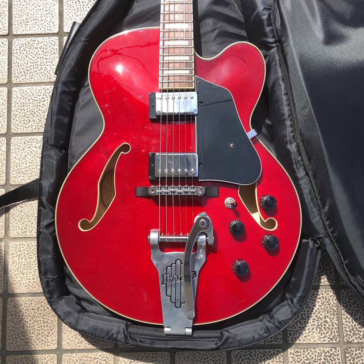フルアコ シンライン Ibanez AFS75T-TRD-12-01 S15111799 made in