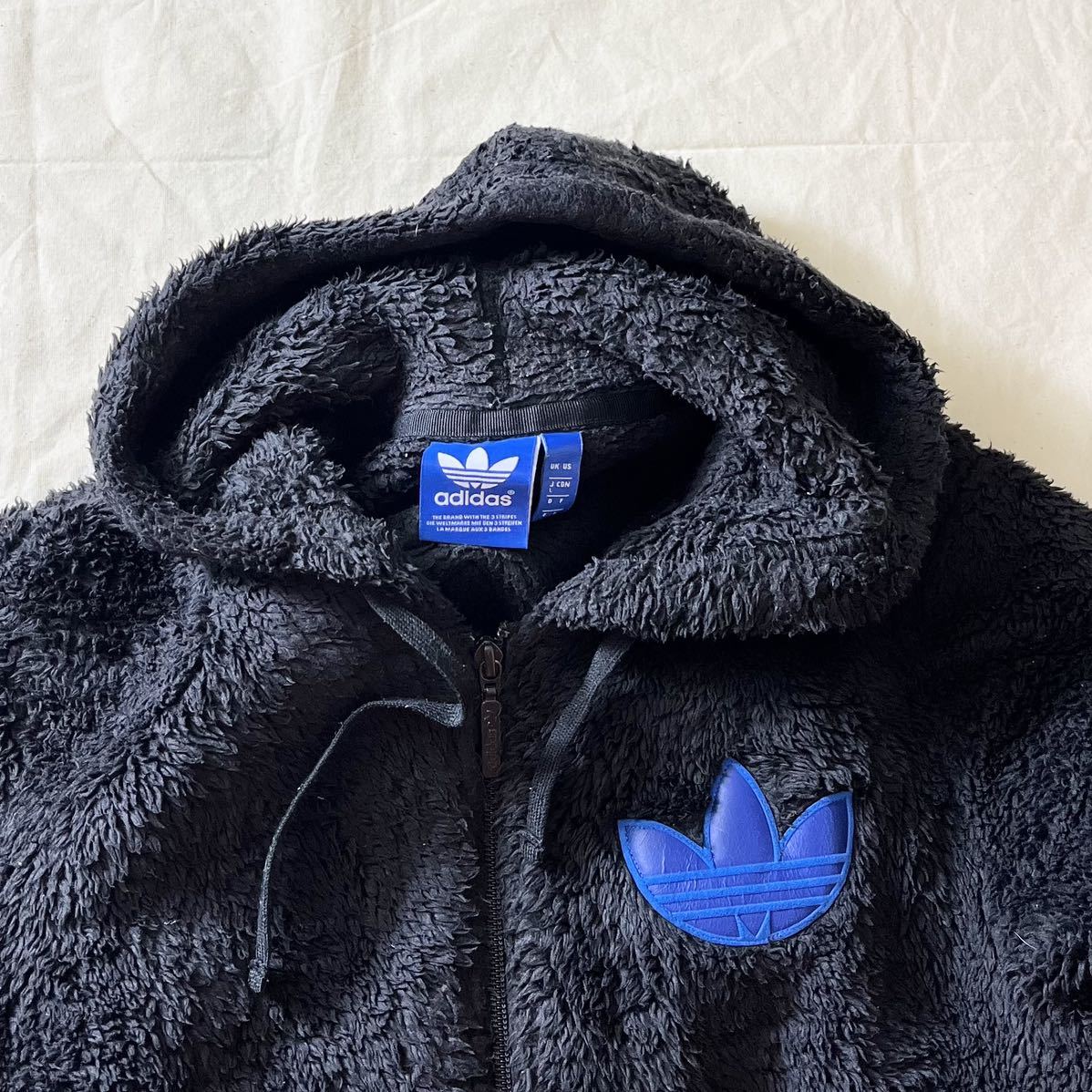 Adidas(GER)ビンテージボアフリースパーカ|PayPayフリマ