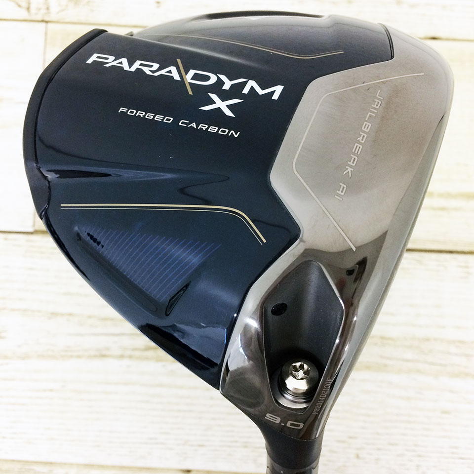 キャロウェイ PARADYM X ドライバー 1W 9° Sフレックス 45.5インチ