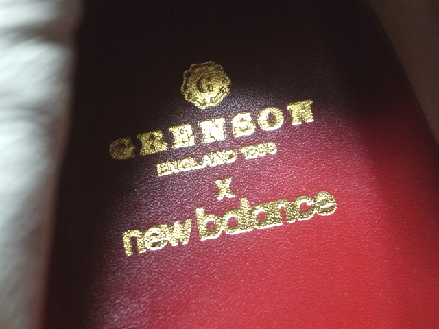 16年製 NEW BALANCE M576 GRB GRENSON ニューバランス グレンソン 別注 MADE.IN.ENGLAND 英国製 カーフスキンレザー ブラウン 茶 US11.5_画像9