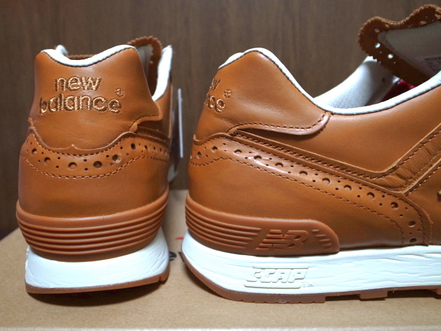 16年製 NEW BALANCE M576 GRB GRENSON ニューバランス グレンソン 別注 MADE.IN.ENGLAND 英国製 カーフスキンレザー ブラウン 茶 US12_画像7