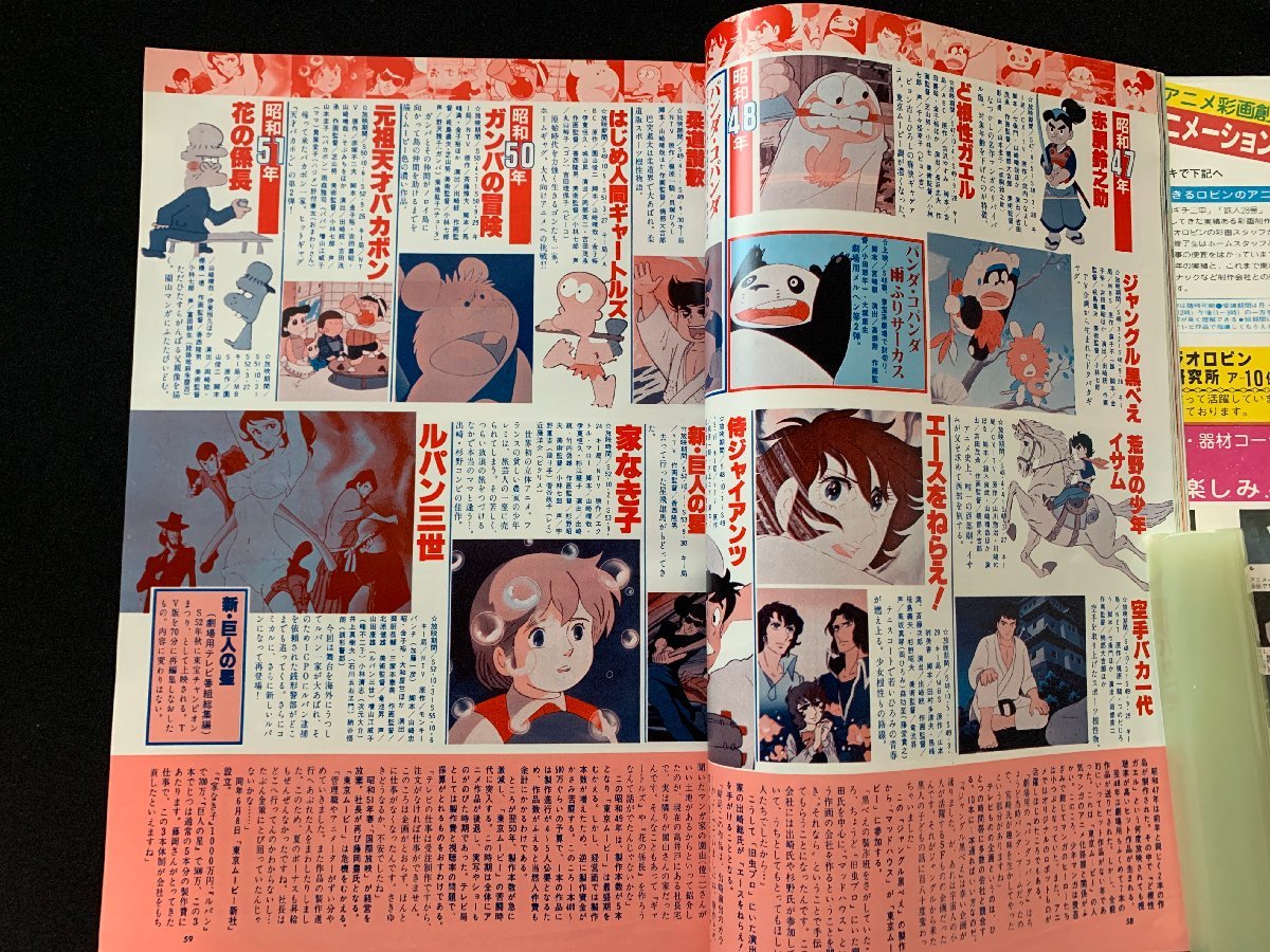 ▼アニメージュ 1980.11月号 サイボーグ009 宇宙戦艦ヤマト3 あしたのジョー2_画像6