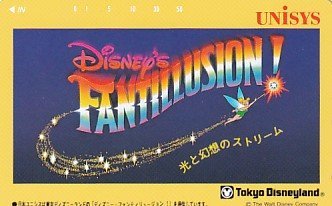 〆東京ディズニーランド FANTILLUSION ユニシステレカ_画像1