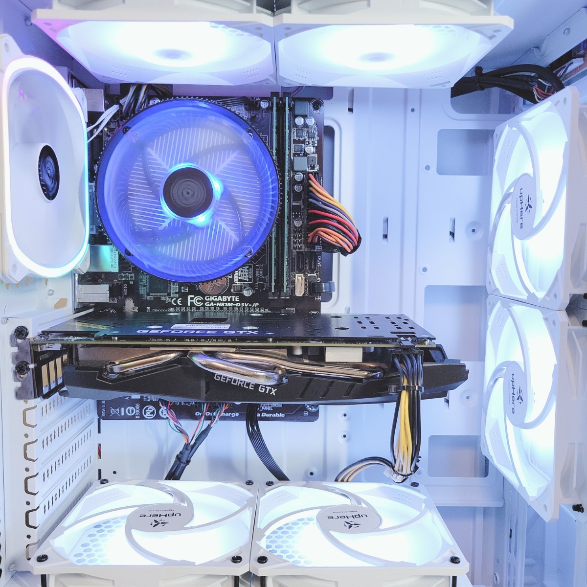 送料無料/即使用可/色変更可/熱対策冷却自作ゲーミングPC/Core i5-4440