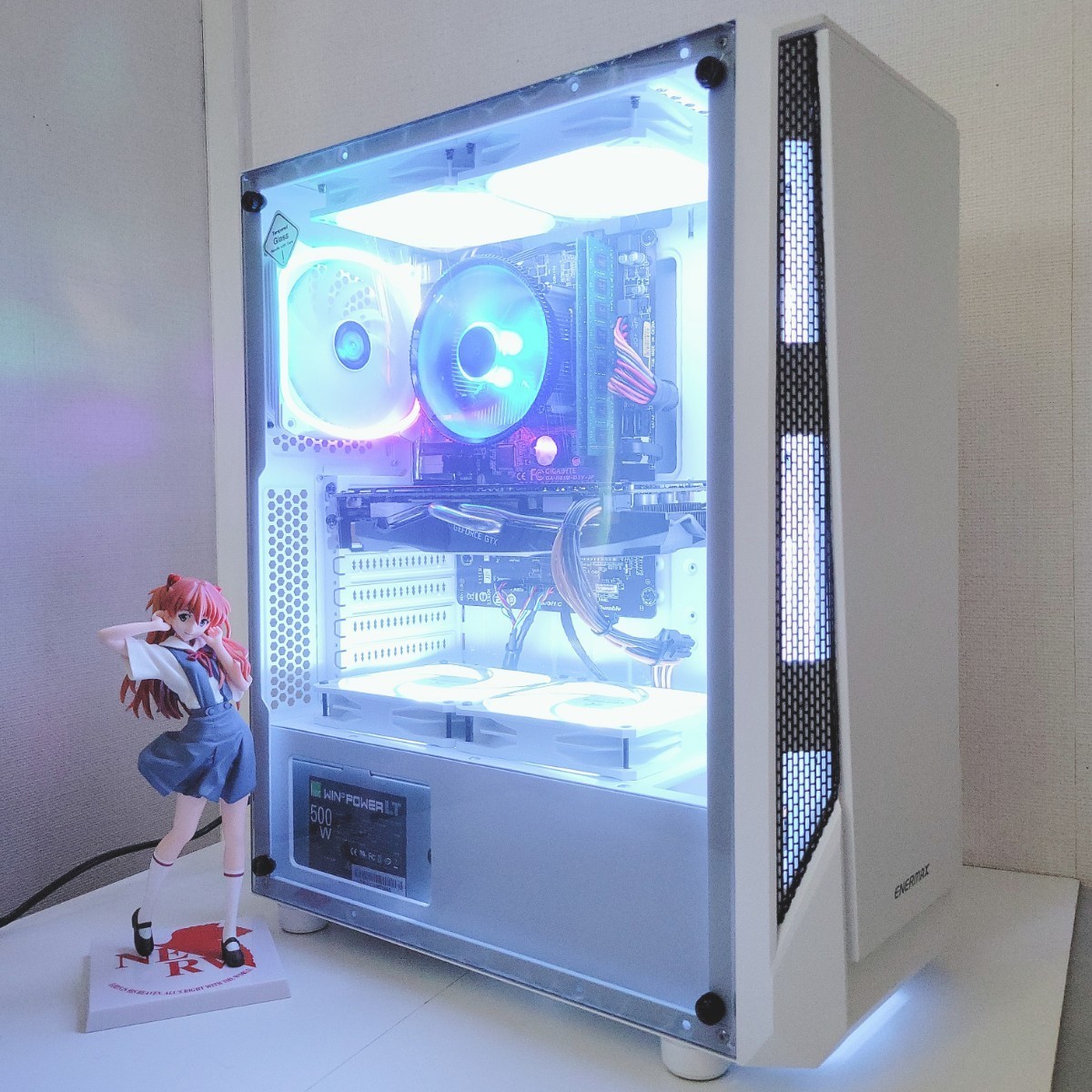 送料無料/即使用可/色変更可/熱対策冷却自作ゲーミングPC/Core i5-4440