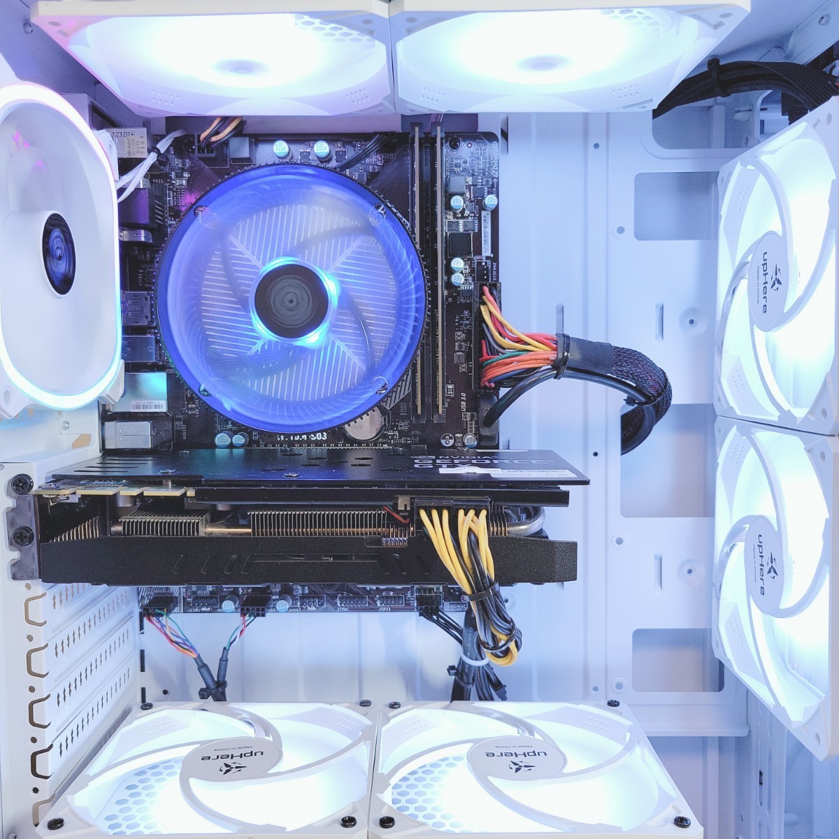 送料無料/即使用可/色変更可/熱対策冷却自作ゲーミングPC/Core i7