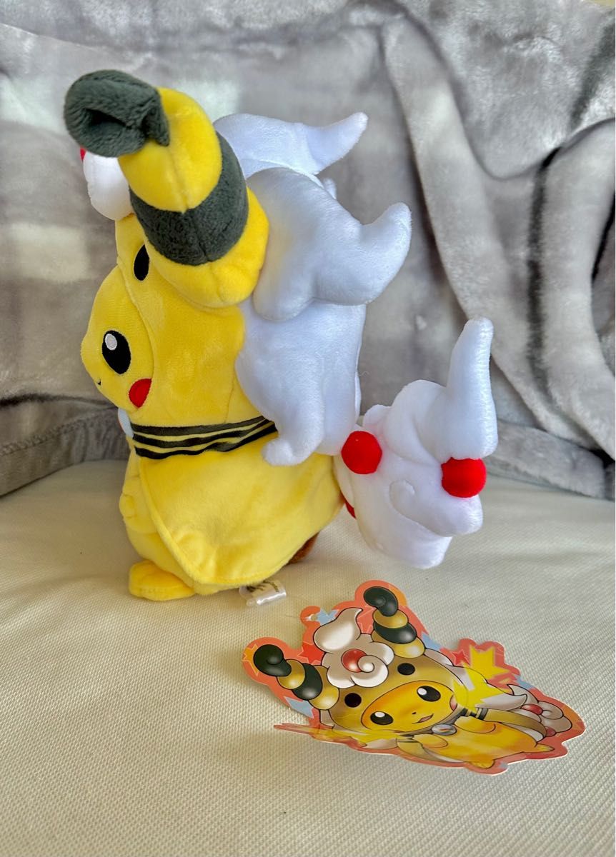 メガデンリュウのポンチョを着たピカチュウ ぬいぐるみ ポケモン メガデンリュウのポンチョを着たピカチュウ ぬいぐるみ ポケモン