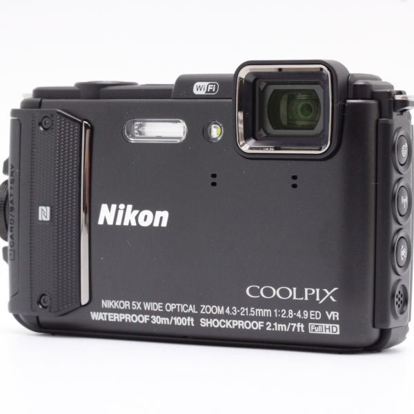 お得セット 【未使用品】Nikon ニコン COOLPIX AW130 ブラック #1685