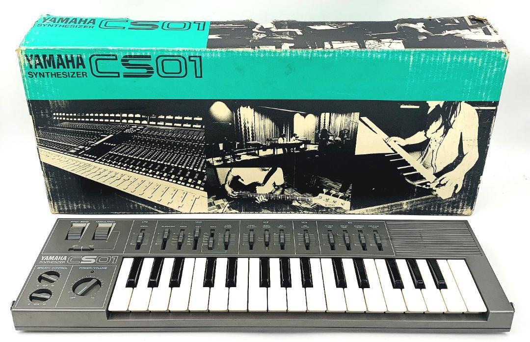 YAMAHA CS01 ヤマハ アナログシンセサイザー 元箱あり【音出し動作確認