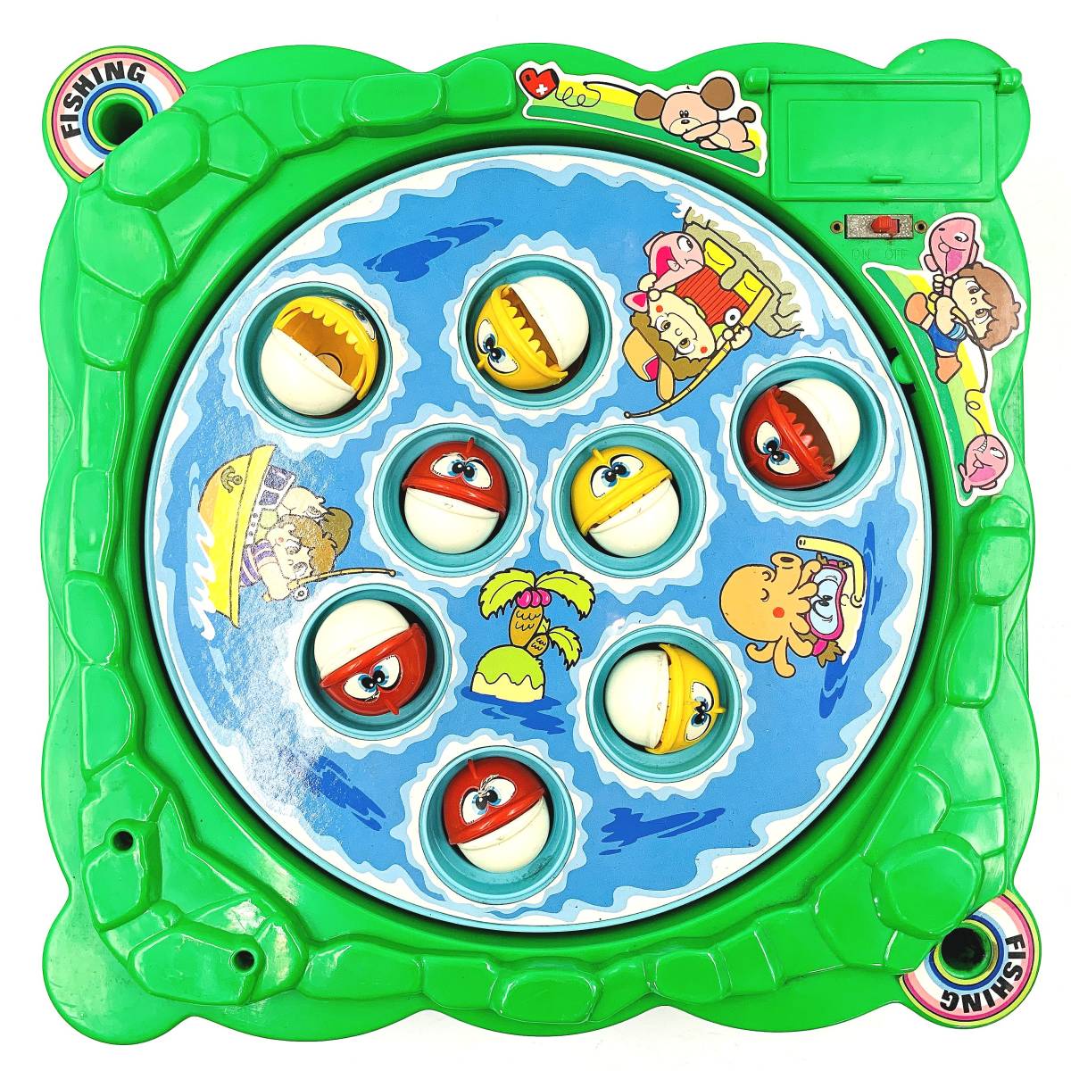 1円~ 昭和 レトロ 当時物 ヨネザワ 魚つりゲーム ガブッチョ 1円~ 昭和 レトロ 当時物 ヨネザワ 魚つりゲーム ガブッチョ