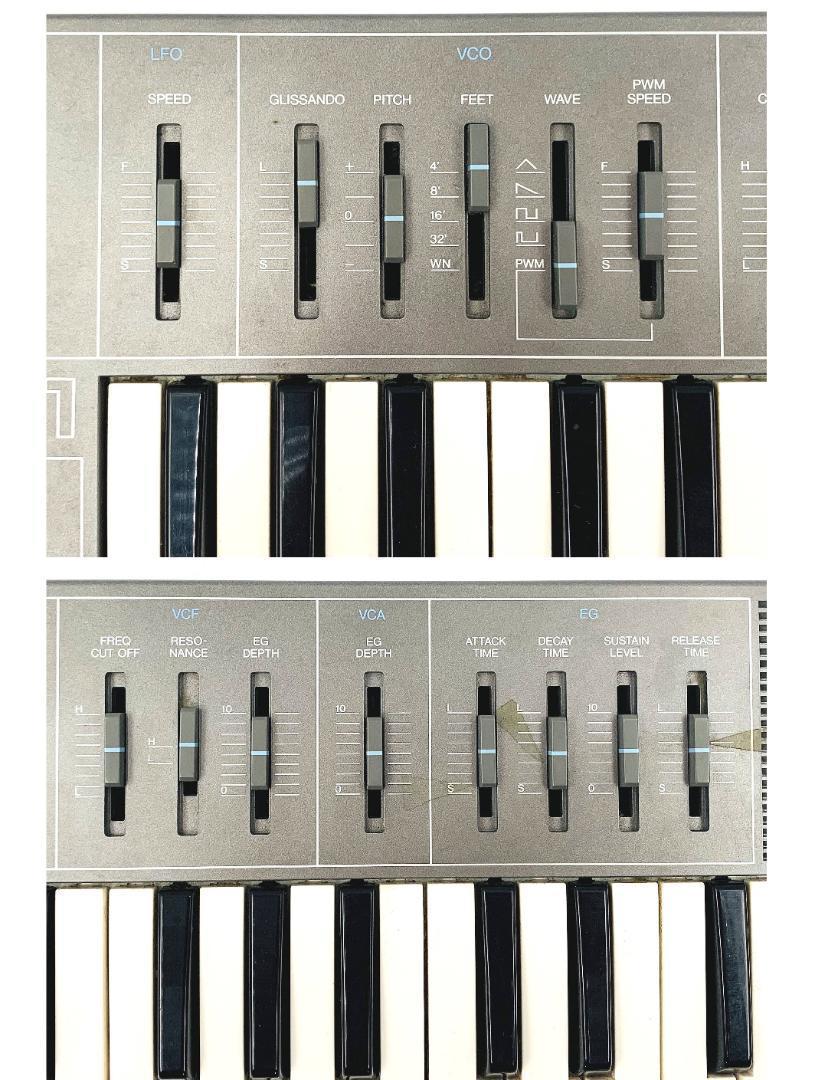 YAMAHA CS01 ヤマハ アナログシンセサイザー 元箱あり【音出し動作確認