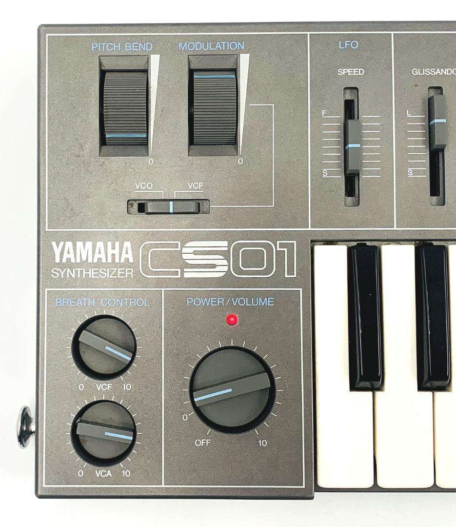 YAMAHA CS01 ヤマハ アナログシンセサイザー 元箱あり【音出し動作確認