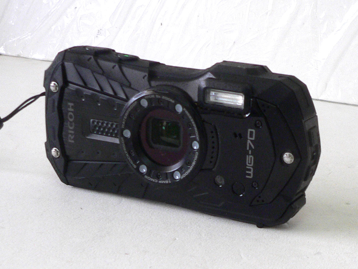 ヤフオク! - ☆ 中古 / RICOH リコー WG-70 ブラック (...