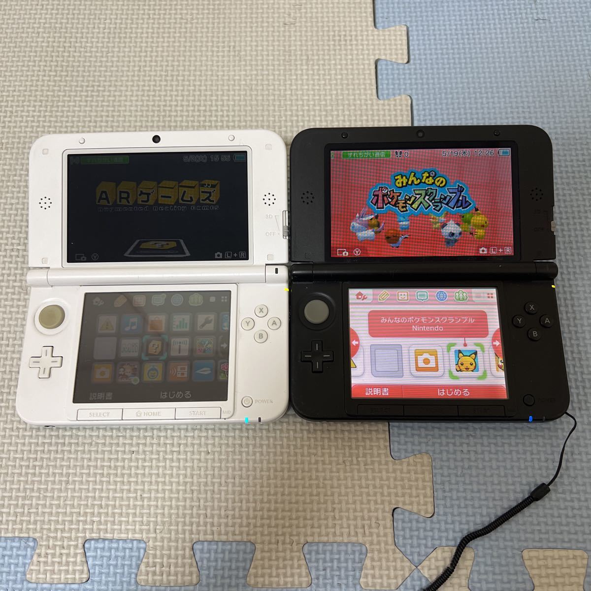 Yahoo!オークション - Nintendo 3DS LL WAP-002 2台 ジャ