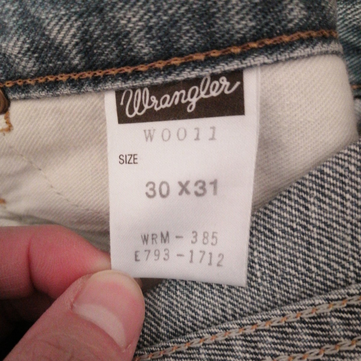 Wrangler　ラングラー　11MWB 復刻版_画像4