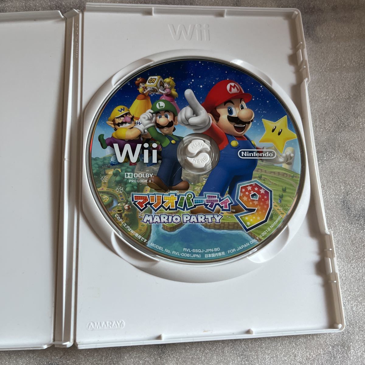 Nintendo Wii マリオパーティ9 ニンテンドー ゲームソフト 本体 ソフト 本体 ニンテンドー ウィー 任天堂_画像3