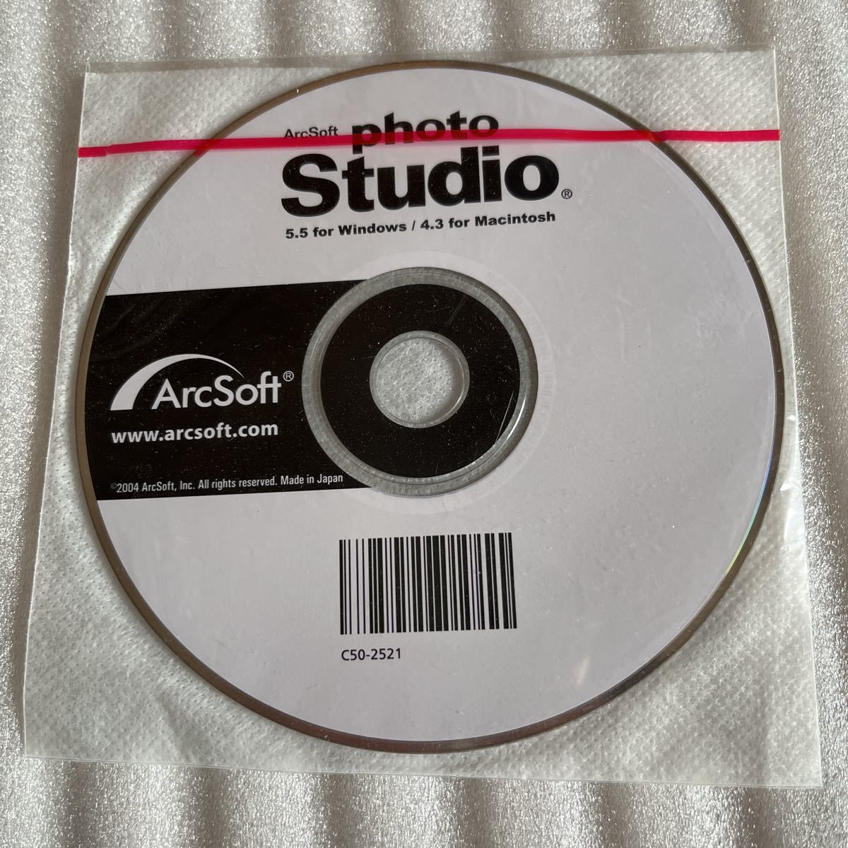 未開封 ArcSoft photo Studio 未使用品 アークソフト フォトスタジオ 画像 写真 フォト 編集 加工 管理　マクロ Windows Macintosh Mac