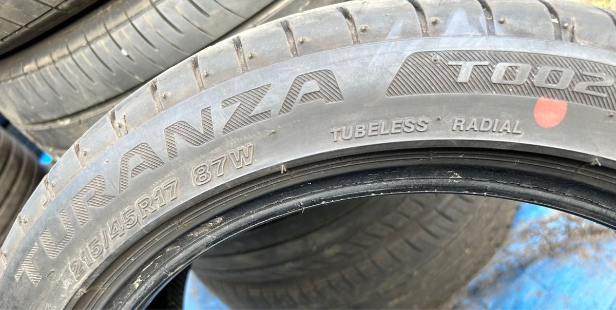 しばちゃん様専用　BRIDGESTONE 215/45R17 21年製　サマータイヤ　1/2ページ