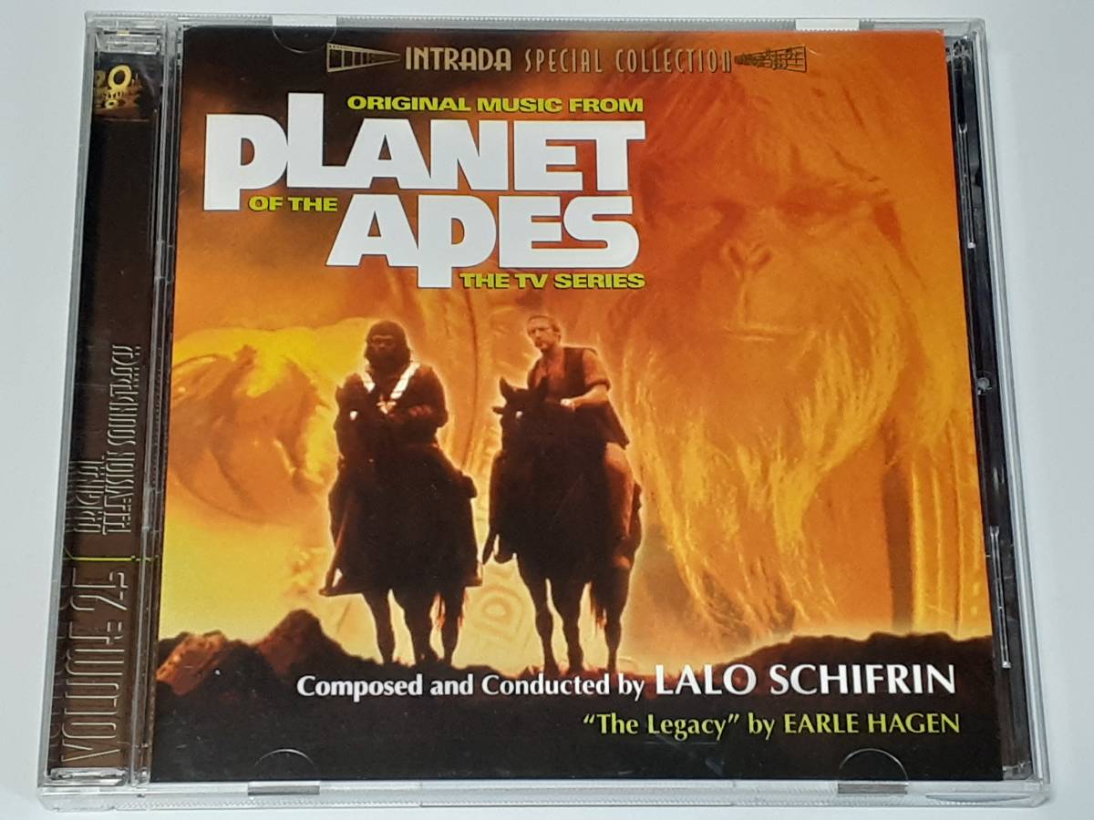 CD  猿の惑星(1974・ＴＶ) Planet of the Apes／ラロ・シフリン Lalo Schifrin、アール・ハーゲン、リチャード・ラサール／米限定盤の画像1