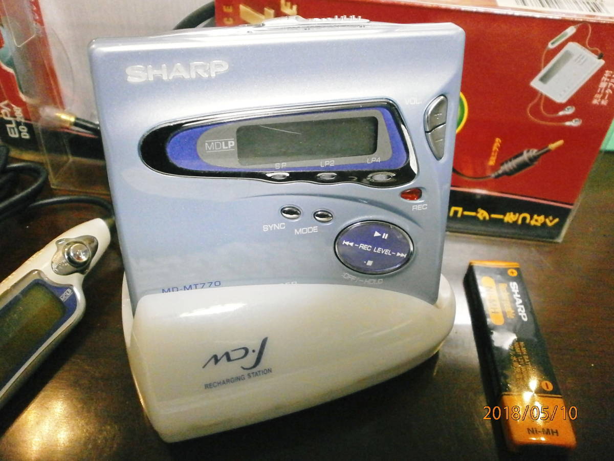 シャープ SHARP MD MT-770 ブルー ジャンク品 | isn-india.org