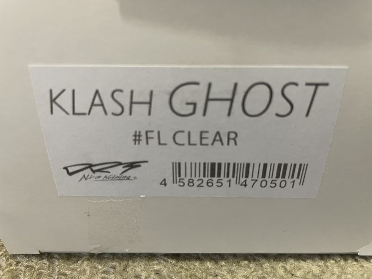 新品未使用 DRT クラッシュゴースト KLASH GHOST オリカラ FLクリアー