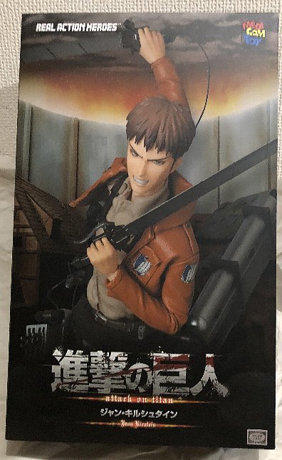 新品・未開封】メディコム・トイ RAH 進撃の巨人 ジャン・キル