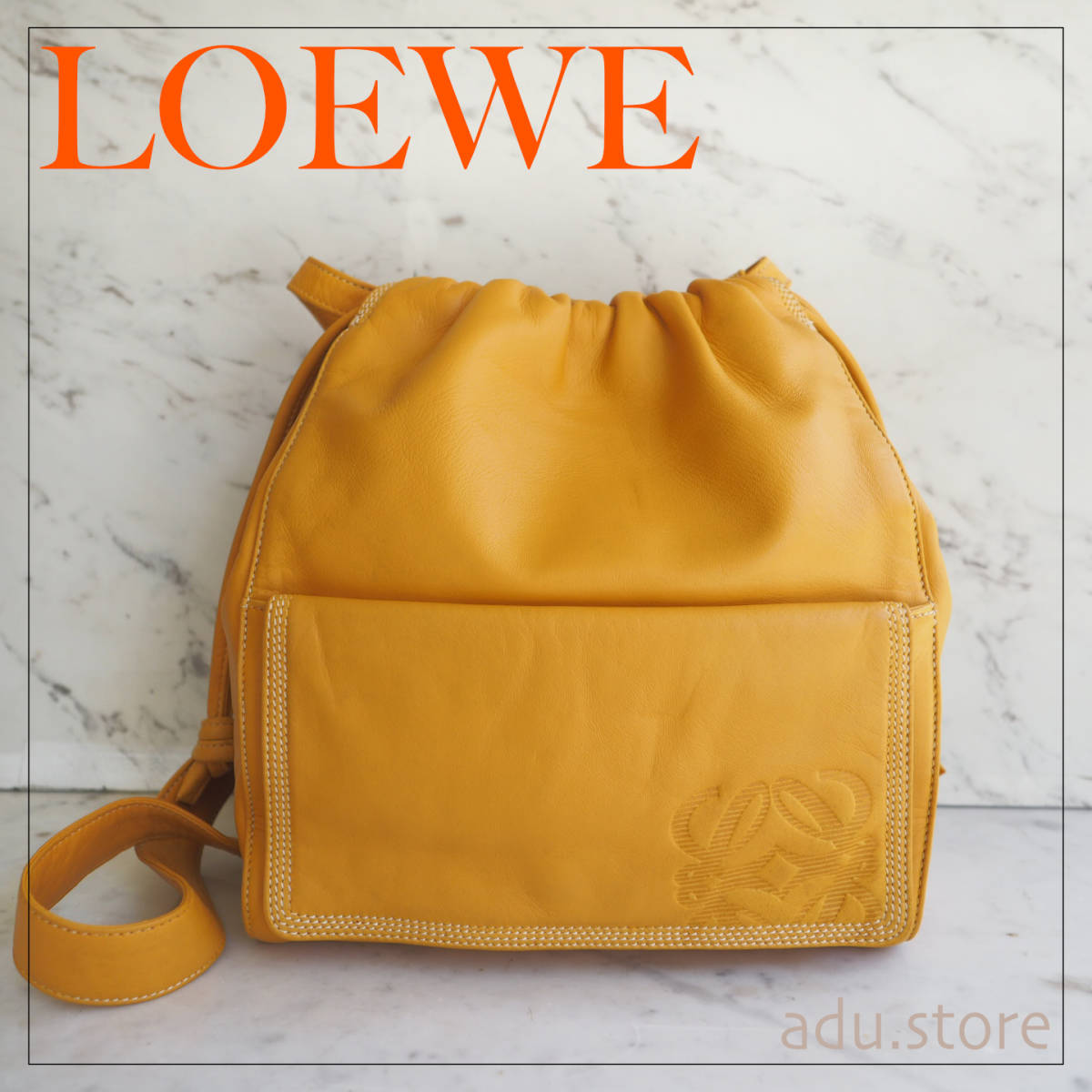 LOEWE ロエベ バッグ イエロー ヴィンテージ オールドロエベ-