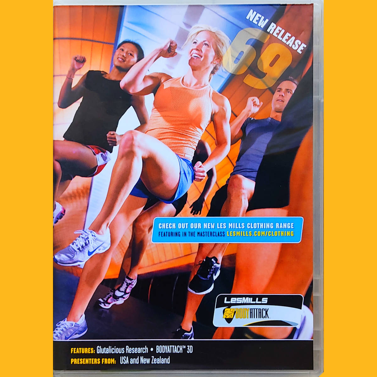 ボディアタック 69 CD DVD LESMILLS BODYATTACK レスミルズ_画像1