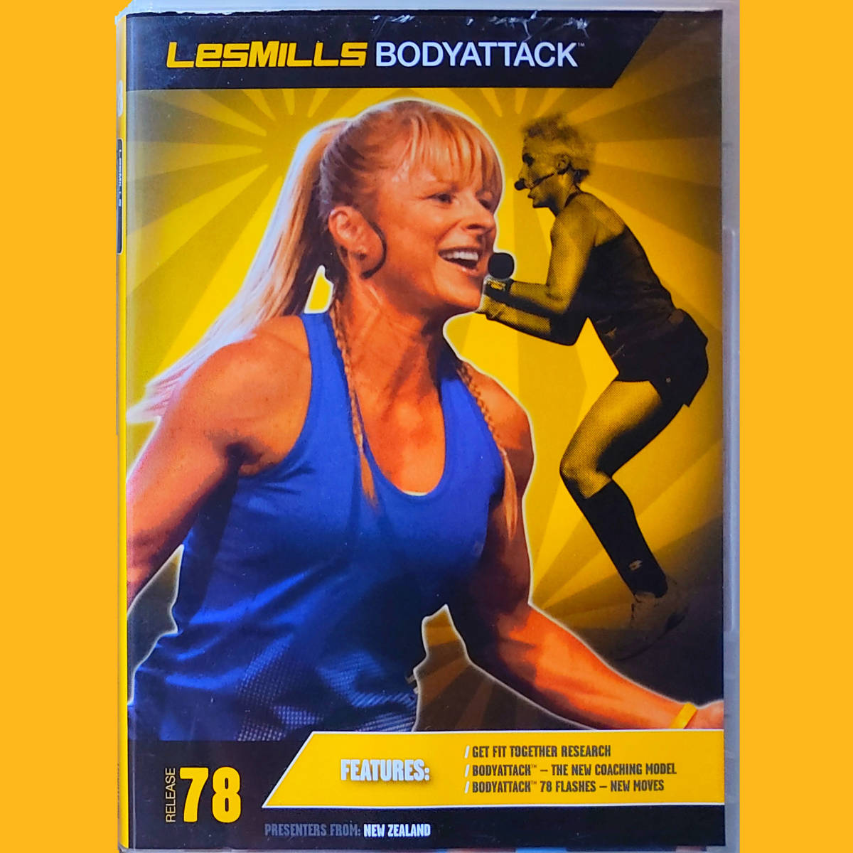 ボディアタック 78 CD DVD LESMILLS BODYATTACK レスミルズ