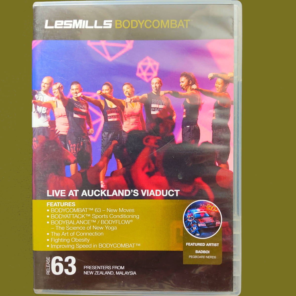 ボディコンバット 63 CD DVD LESMILLS BODYCOMBAT レスミルズ