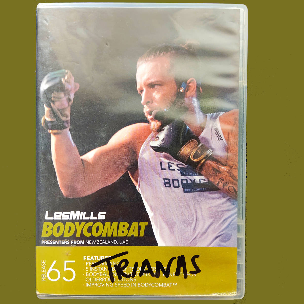 ボディコンバット 65 CD DVD LESMILLS BODYCOMBAT レスミルズ