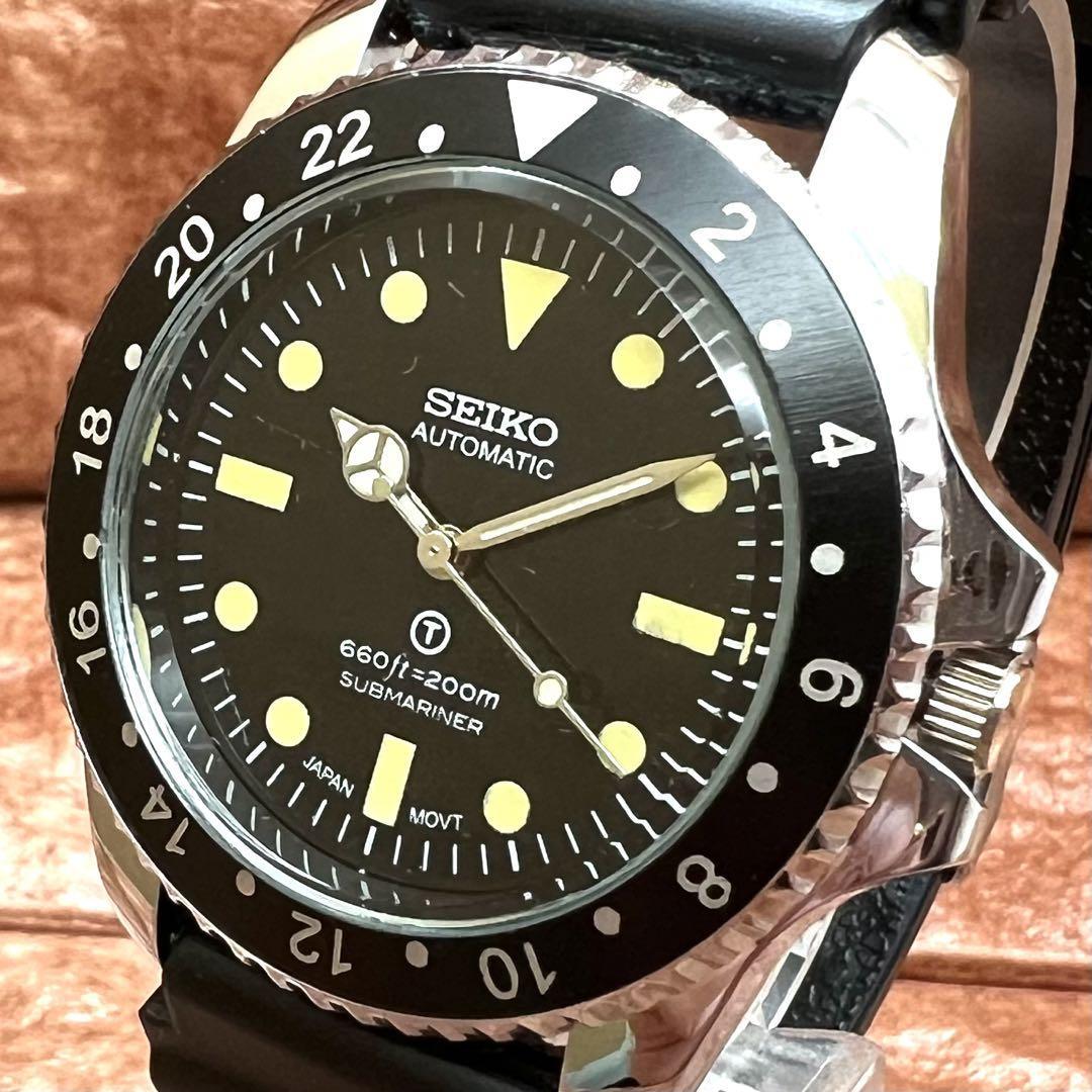 安心匿名配送】SEIKO/セイコー/機械式自動巻き/メンズ腕時計/裏