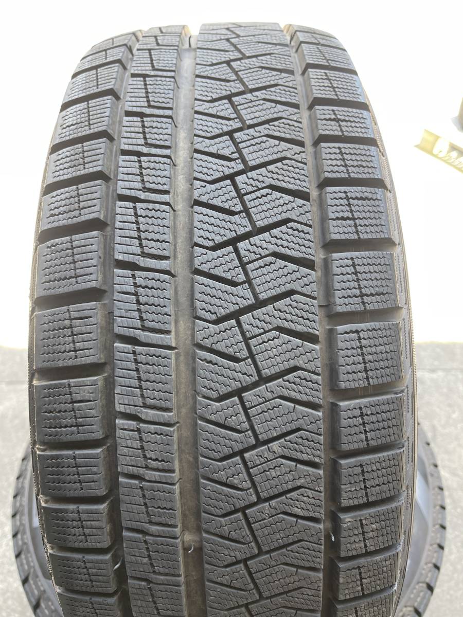 215/55R16 バリ山　4本　2019年　PIRELLI　ICE　ASIMMETRICO　ピレリ　冬用_画像3