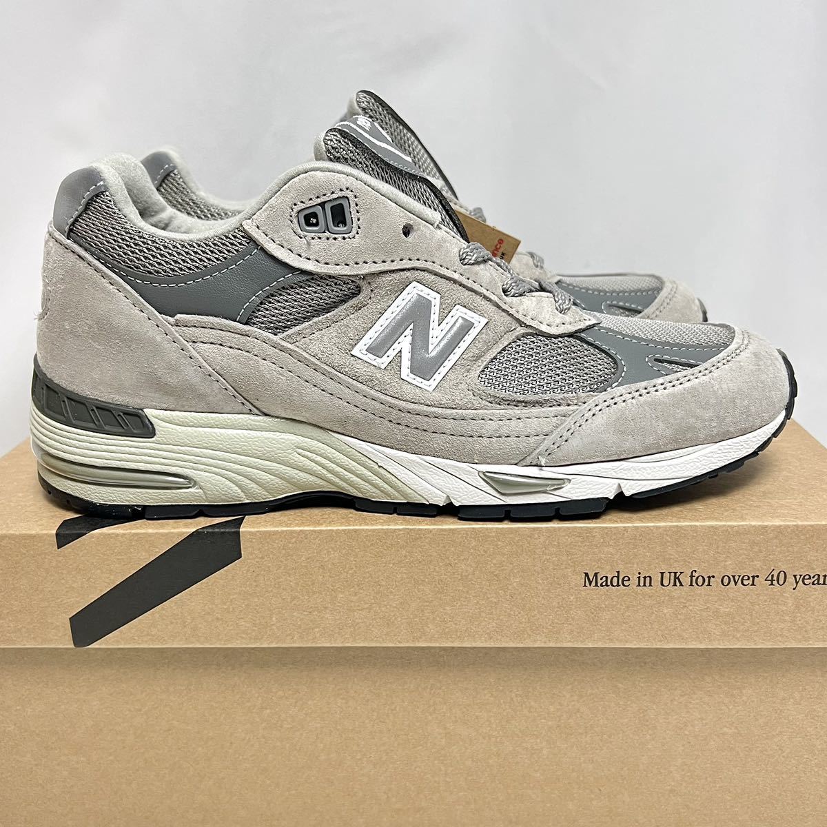24cm 新品 ニューバランス W991 GL 英国製 ウィメンズ ENGLAND イギリス製 USA7 レディース WOMEN 女性用 UK グレー 991 990 2002 9060