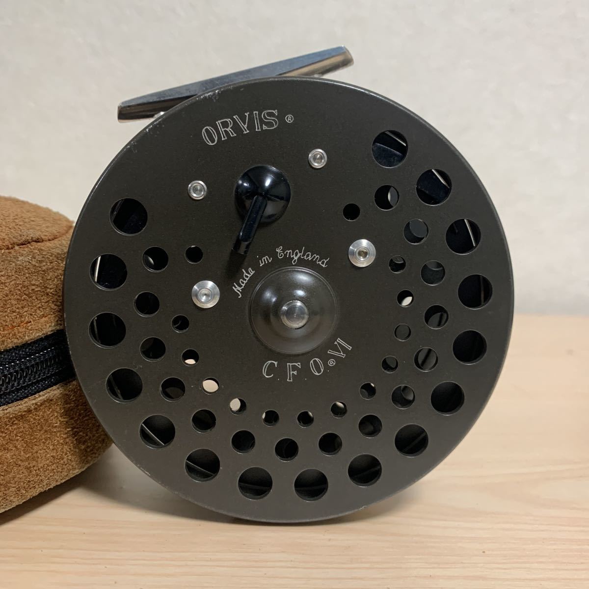 ORVIS】美品 オービスCFOVI CFO6 フライリール スペアスプール2個付