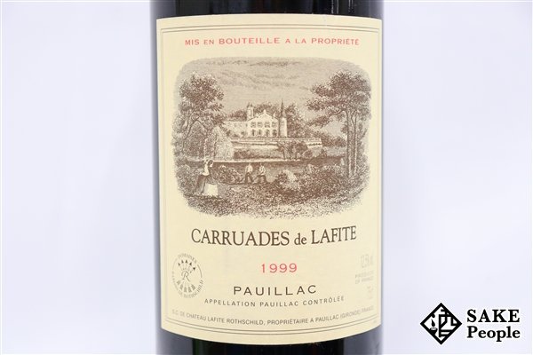 □注目! カリュアド・ド・ラフィット 1999 750ml 12.5% フランス