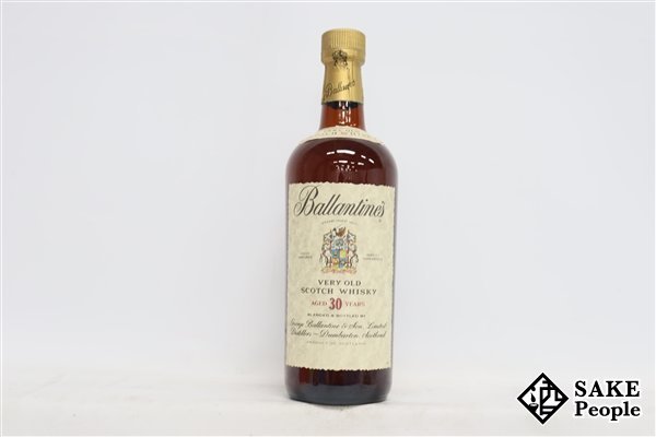 ◇注目! バランタイン 30年 ベリーオールド 750ml 度数記載なし