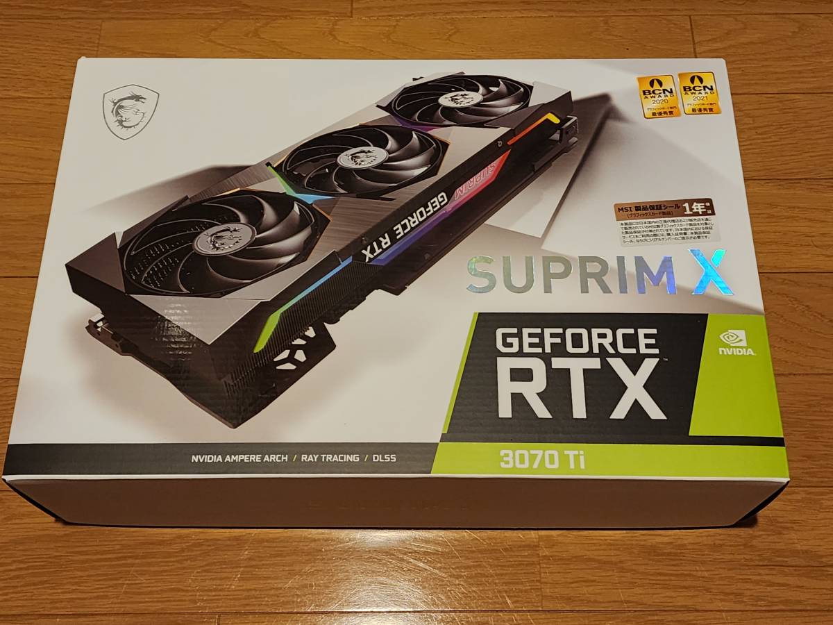 GeForce RTX 3070 Ti SUPRIM X 8G 動作確認済み | www.bradeafrica.com