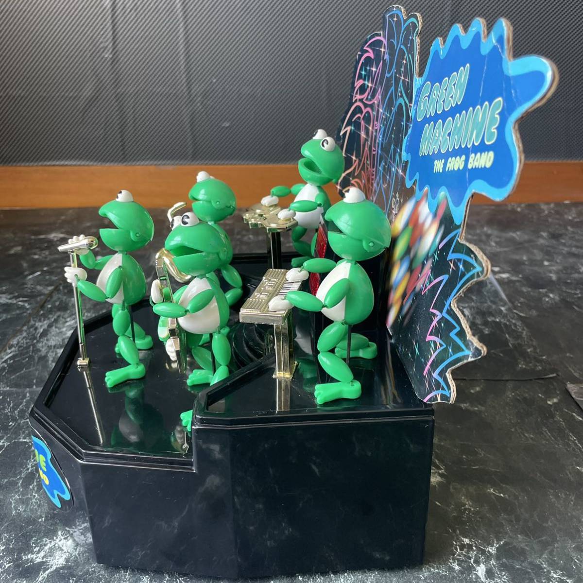 【希少】GREEN MACHINE THE FROG BAND メトロトイズ社製 カエルバンド の画像4