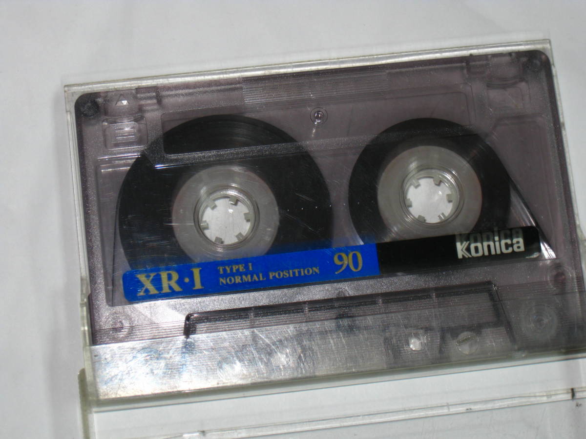 使用済み　中古　 カセットテープ　Konica　XR1　Type1　ノーマル　90分 　1本　爪あり　No.1096_画像1