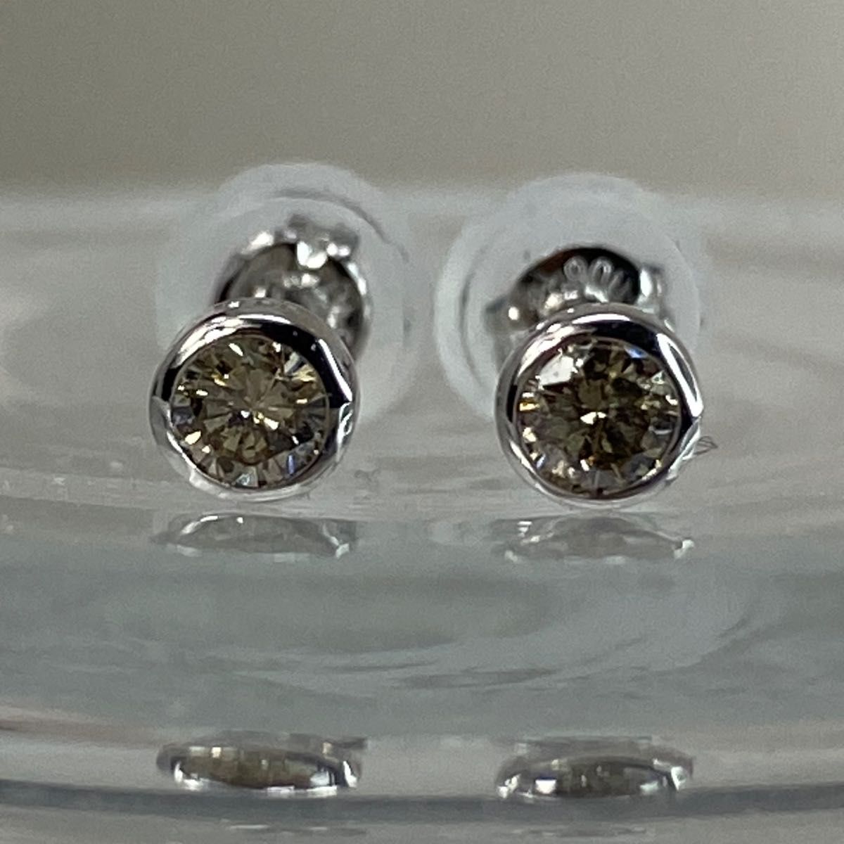 pt900 プラチナ 天然ダイヤモンド 0.16ct ピアス | www.rkinstruments
