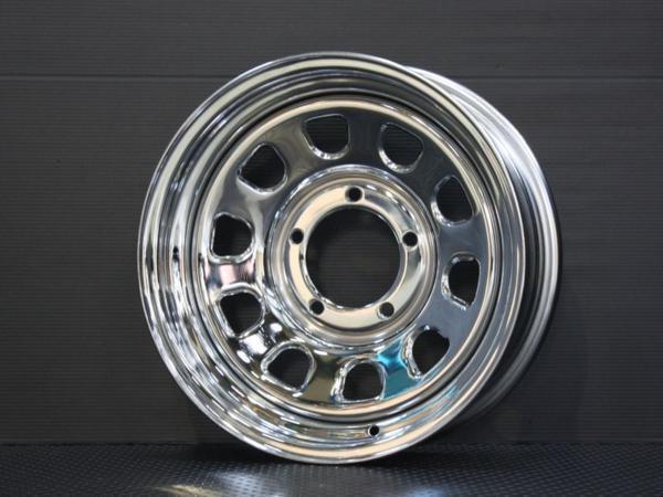 新型 ジムニー ホイール！TSW デイトナクローム 16X5.5J-18 GEOLANDAR M/T G003 175/80R16 タイヤセット　JB64 JB23などに！_画像3