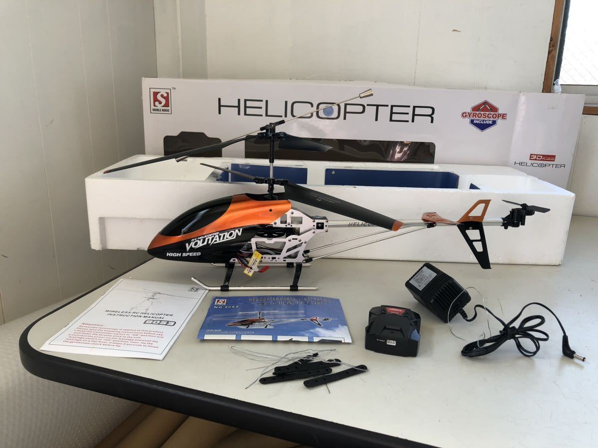 R/C HELICOPTER VOLITATION HIGH SPEED R/Cヘリコプター 27.145Mhz 動作未確認_画像2