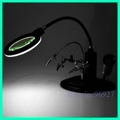 F312* Sard hand magnifying glass lamp illumination magnifier LED