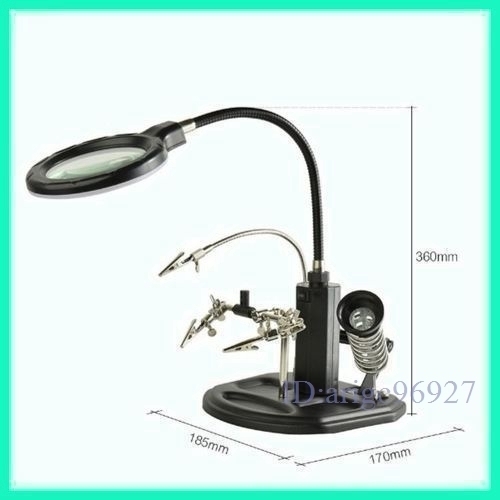 F312* Sard hand magnifying glass lamp illumination magnifier LED